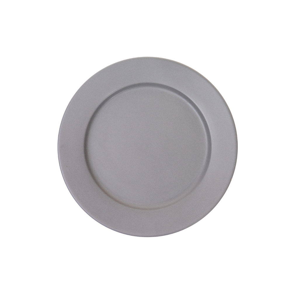 DE TERRA PLATE 7" l 18CM - LIGHT GREY - DON BELLINI # DB2410118