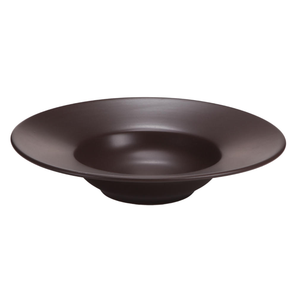 DE TERRA PASTA PLATE 12" l 30 CM - DARK BROWN - DON BELLINI # DB2310530