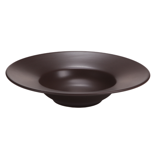DE TERRA PASTA PLATE 12" l 30 CM - DARK BROWN - DON BELLINI # DB2310530