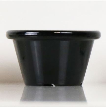 1.5OZ PET RAMEKIN - BLACK - EFAY # 519515BK