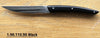 11CM Le Thiers Classic Steak Knife BLACK Handle
