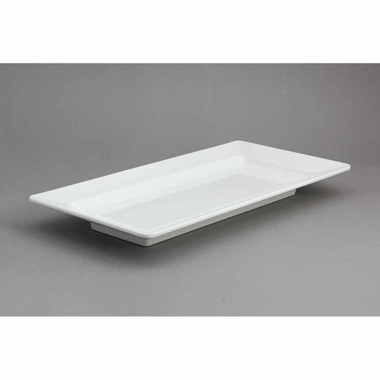 DIDO 17.5" OBLONG PLATE - IVORY - EFAY # 100118