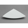 LUNA 11 - 1/4'" TRIANGULAR PLATE - BLACK - EFAY # 100611