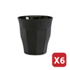 Picardie Soft Touch Tumbler Black 250ml (6 pcs)