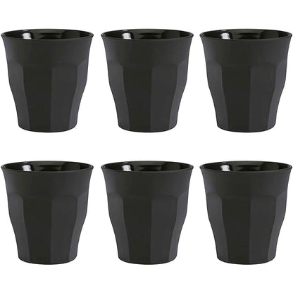 PICARDIE SOFT TOUCH TUMBLER BLACK 250ML - DURALEX #1027SR06A11SH