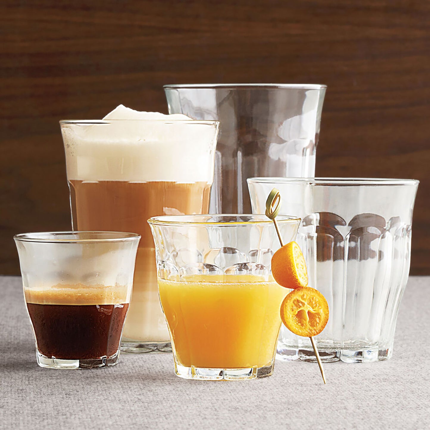 PICARDIE CLEAR TUMBLER 310 ML - DURALEX #1028AB