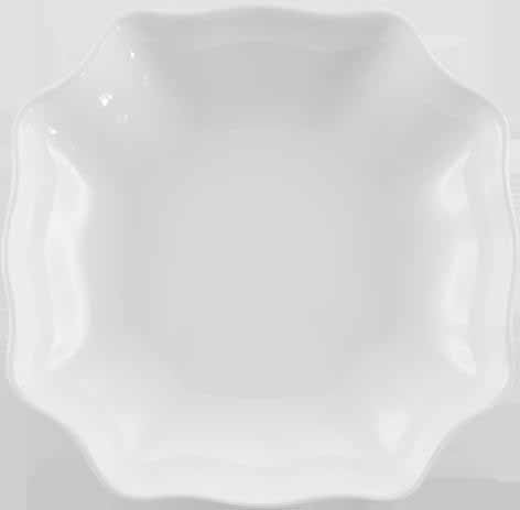 SERVING PARTY DISH - WHITE - EFAY # 114908IV