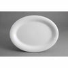 HD 12" OVAL PLATE - IVORY - EFAY # 120012