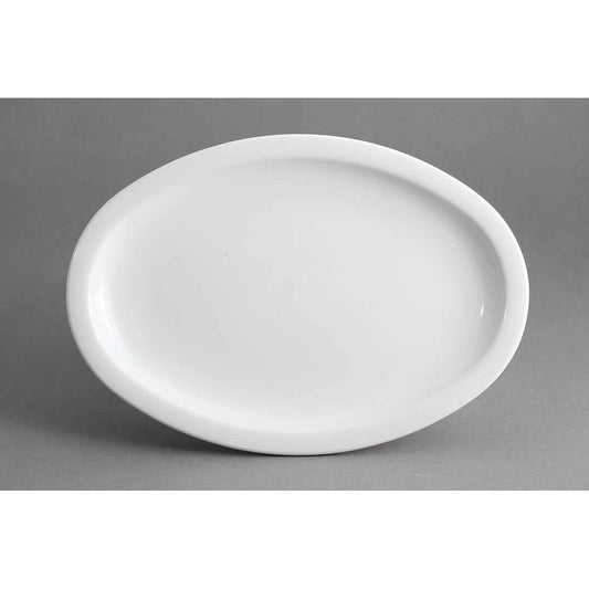 ECO 11" OVAL PLATE - IVORY - EFAY # 120311