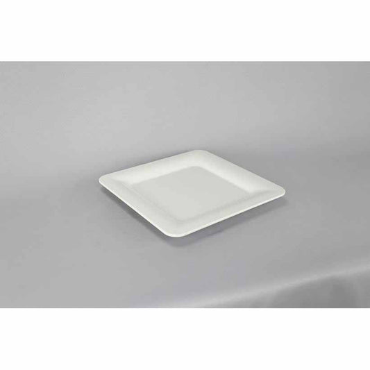 GN NO.1 16" WIDE RIM SQUARE PLATTER - IVORY - EFAY # 120416IV