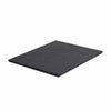 SLATE TABLET BLACK 1/2 PLATTER - BLACK - EFAY # 1210T