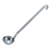 STAINLESS STEEL SATIN LADLE WITH HOLE - SILVER - KITCHENWARE # 131183