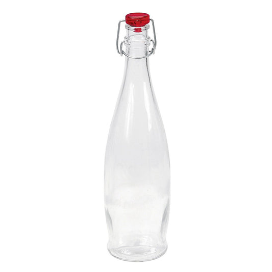 1L INDRO WATER BOTTLE RED CAP - BORGONOVO # 13150031