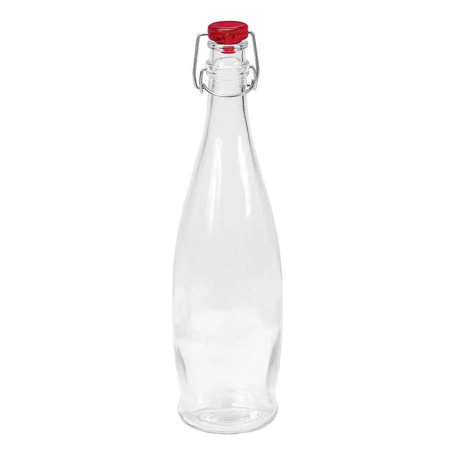 1L INDRO WATER BOTTLE RED CAP - BORGONOVO # 13150031