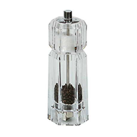PUGLIA PEPPER MILL & SALT SHAKER - ACRYLIC - KELLER-EGGER # 1330PU104