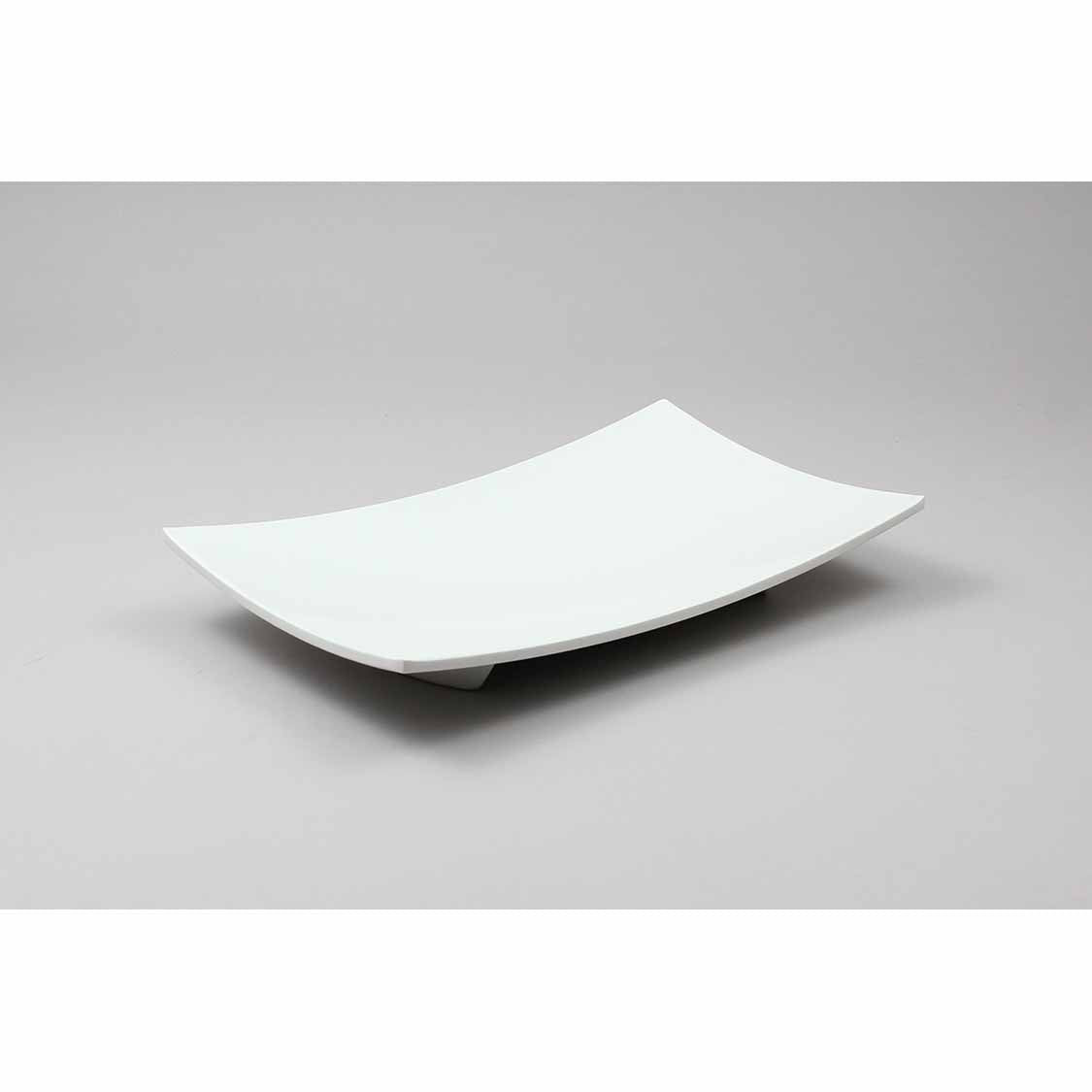 LUNA 1/4 CURVED PLATE - IVORY - EFAY # 1440L