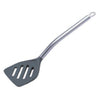 PLASTIC TURNER WITH STAINLESS STEEL HANDLE - SILVER - KITCHENWARE # 182184