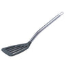 PLASTIC TURNER WITH STAINLESS STEEL HANDLE - SILVER - KITCHENWARE # 183184