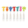 SNACK MARKERS PARTY PEOPLE SET OF 8 - ASSORTED - VACU VIN # 1841060