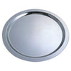 STAINLESS STEEL ROUND SPECULAR BASIN WITHOUT LUGS - SILVER - KITCHENWARE # 200122