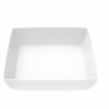 DELI KING 24'' SQUARE CURVED BOWL - IVORY - EFAY # 206824