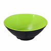 BR 8" FAITH BOWL - GREEN APPLE/BLACK - EFAY # 218208GRBK