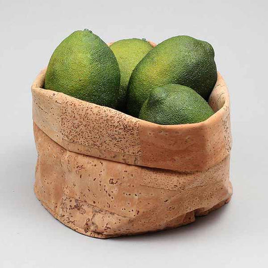CORK BASKET 176X176X150MM CYLINDER BASKET - ASSORTED - EFAY # 219407