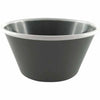 ENAMEL 5" ROUND PUDDING BOWL - GREY - EFAY # 2209052