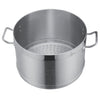 STAINLESS STEEL PUNCHED STEAMER POT - SILVER - KITCHENWARE # 234101