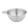 STAINLESS STEEL ROUND BOTTOM SAUCE BOWL WITH SINGLE HANDLE - SILVER - KITCHENWARE # 252126