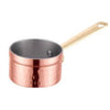THREE - LAYER COPPER HAMMERED STEAK SAUCE POT WITH SINGLE HANDLE - COPPER - KITCHENWARE # 276125