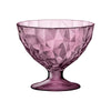 DIAMOND DESSERT BOWL - PURPLE - BORMIOLI ROCCO # 3.02256