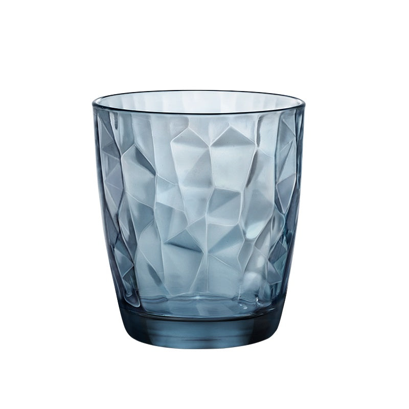 DIAMOND TUMBLER - BLUE - BORMIOLI ROCCO # 3.50220
