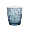 DIAMOND TUMBLER - BLUE - BORMIOLI ROCCO # 3.50220