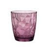 DIAMOND TUMBLER - PURPLE - BORMIOLI ROCCO # 3.50230