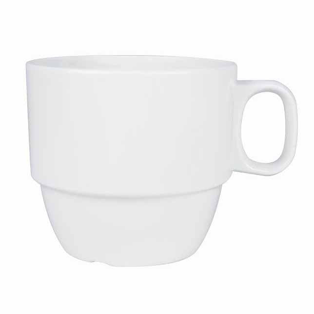 ECO 10 OZ STACKABLE CUP - IVORY - EFAY # 300904