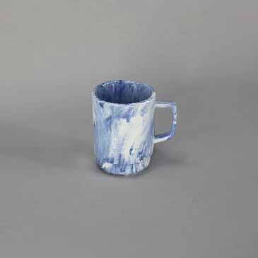 CLOUDY 12 OZ STACKABLE MUG - BLUE - EFAY # 302306OI
