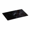 MARBLE 1/3 FOOTED PLATTER - BLACK XEMEIN - EFAY # 3217FBK11