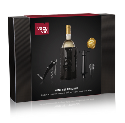 WINE SET PREMIUM (4 PCS) GIFT BOX - VACU VIN  #3890460