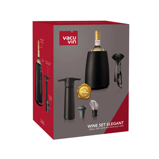 WINE SET ELEGANT (5 PCS) BOX - VACU VIN #3890660