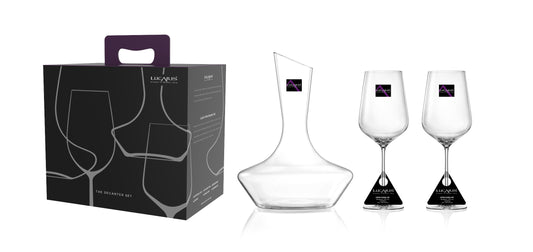 SET OF BLISS DECANTER & HKP GLASS - LUCARIS # 3GSC00003G0020