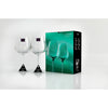 HONG KONG HIP BURGUNDY GLASS - 910ML (Pack 2 piece)
