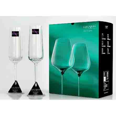 HONG KONG HIP CHAMPAGNE SET OF 2 - LUCARIS # 3LS04CP0902G0000