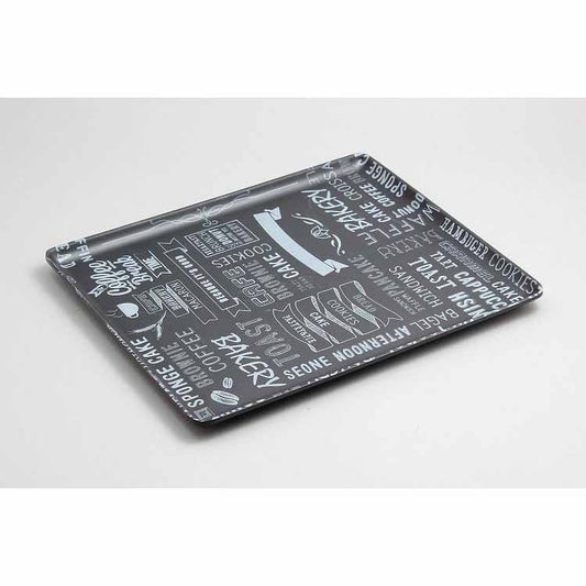 GN BAKER - WRITING 1/2 PLATTER - BLACK - EFAY # 407812BK16
