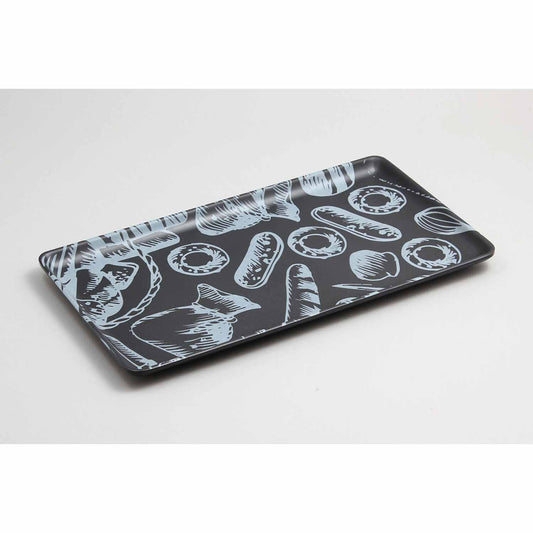GN BAKER - DRAWING 1/3 PLATTER - BLACK - EFAY # 407813BK17