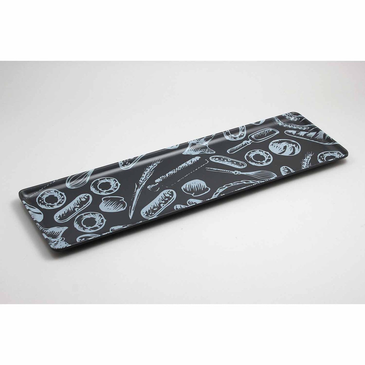 GN BAKER - DRAWING 2/4 PLATTER - BLACK - EFAY # 407824BK17