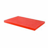 CRYSTAL PASTRY RECTANGULAR TRAY - RED - EFAY # 408412RD