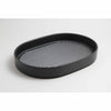 ZEN 12.5" OBLONG PLATTER - BLACK - EFAY # 408913BK