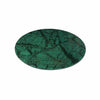MARBLE 13" FOOTED ROUND PLATTER - PINE GREEN ARAVALI - EFAY # 416813PG10