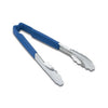 ONE PIECE COLOR CODED KOOL TOUCH HANDLE UTILITY TONG - BLUE - VOLLRATH # 4780930